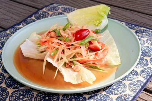 Papaya salad (Som Tum)